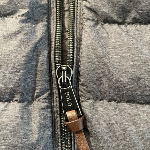 Polo Ralph Lauren Puffer Packable Down Vest Grey Heather Large - Picture 5 of 6